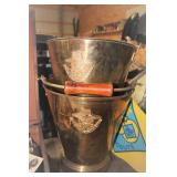 brass buckets
