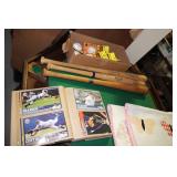 baseball bats etc...