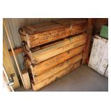 wooden military crates >