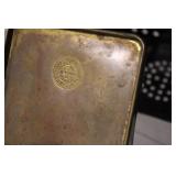 and stamped on back side 