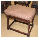 Cochran Chair Co walnut stool >>