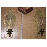 brass wall sconces