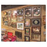 group view of more beer signs >>