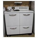 vintage GE electric range >