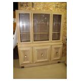 Blonde oak pillow glass doors and >>