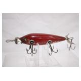 Heddon Red 5 Hook Minnow> 