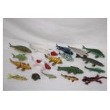 group view fish decoys, close ups >>>