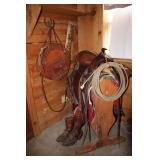 saddle and stand