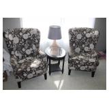 modern wingback chairs