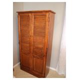 closed front storage cabinet >