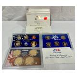 23. 4 2007 U.S. Mint Proof Sets;