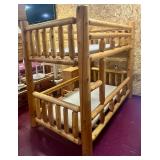 Log Bed Bunk Beds;