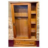 Glass Door Gun Cabinet;