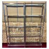 Glass & Metal Display Shelving;