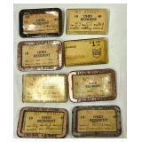 1940's Ohio Hunting Tags;