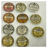 1930-40 New York Hunt and Fish Pins;