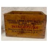 Winchester Wood Ammo Crate;