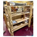 Log Bookshelf;