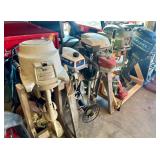 Various Vintage Boat Motors;