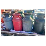 Milk Cans;