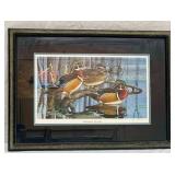 2233/3000 Signed Duck Print>