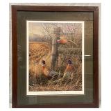 2468/5000 Signed Pheasant Print>