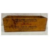 Western Wood Ammo Crate;