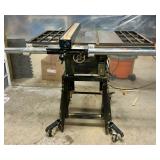 Mobile Table Saw w/ Stand; Mobile Table Saw w/ Stand;