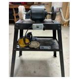 Bench Grinder/Buffer w/ Stand; Bench Grinder/Buffer w/ Stand;