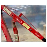 2000lb /1000lb lift capacity; 2000lb /1000lb lift capacity;