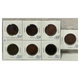 16.) 7- Large Cents 1847-1853> 16.) 7- Large Cents 1847-1853>