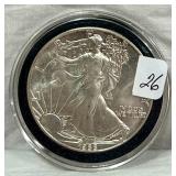 26.) 1988 American Silver Eagle 1oz> 26.) 1988 American Silver Eagle 1oz>