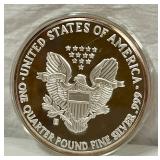 Silver Bullion Round; Silver Bullion Round;