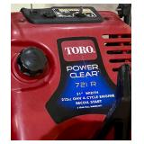 snow blower; snow blower;