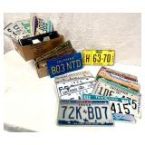 License Plates from all over; License Plates from all over;