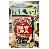 Vintage The New Era Potato Chip Tin; Vintage The New Era Potato Chip Tin;
