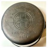 Model 2603 Griswold Mfg. Co.;Erie, PA Model 2603 Griswold Mfg. Co.;Erie, PA