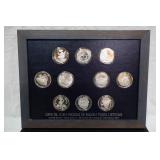 Total Weight 8.25 Troy Ounces >