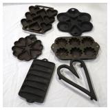 cast iron muffin pans