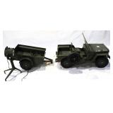 GI Joe Jeep, some damage