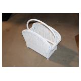 Wicker Magazine Holder