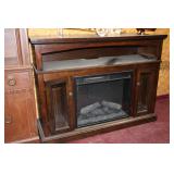another electric fireplace