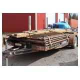 quantity of salvaged treated lumber >