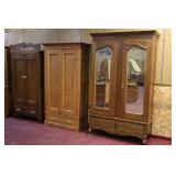 Group pic of wardrobes >
