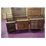Group pic of commodes, close ups >