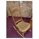 childs cane seat rocker