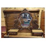 with Gargoyle mirror harp>