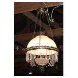 Butterfly on Twigs Victorian hanging parlor light