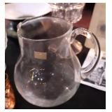 Studio Nova blown glass pitcher