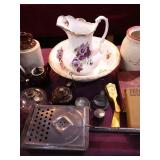 wash bowl pitcher set, popcorn popper